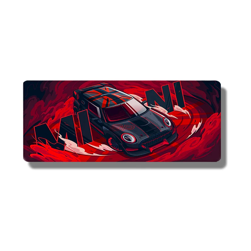 Mouse Pad Super Coupe Illustratio Non-Slip Keyboard Mat Sports Car Custom Computer Deskmats Gamer Cabinet Carpet Rubber Mousepad