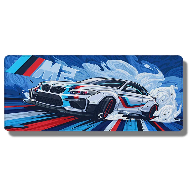 Mouse Pad Super Coupe Illustratio Non-Slip Keyboard Mat Sports Car Custom Computer Deskmats Gamer Cabinet Carpet Rubber Mousepad