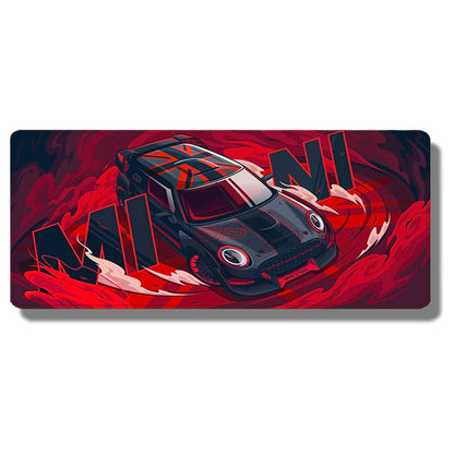 Mouse Pad Super Coupe Illustratio Non-Slip Keyboard Mat Sports Car Custom Computer Deskmats Gamer Cabinet Carpet Rubber Mousepad